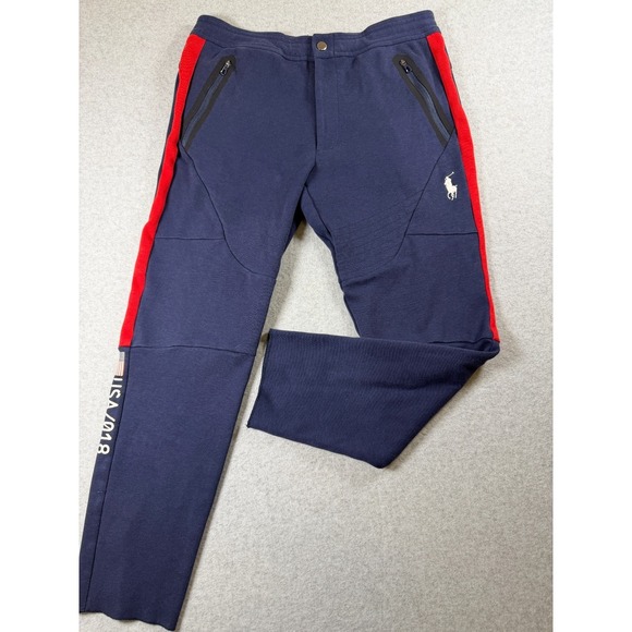 Polo Ralph Lauren Other - Polo Ralph Lauren Mens Sweatpants 32x30 Navy Blue Olympics Team‎ USA SKU 294